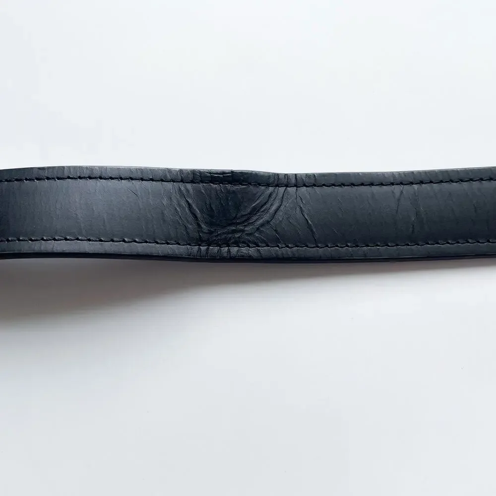 Men's Carhartt Black Leather Belt Size 36